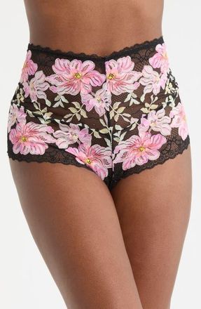 Kilo Brava High Waist Hipster Panties in Printed Primrose at Nordstrom, Size 3X-Large