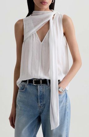 AG - Adriano Goldschmied Mai Tank in Salt And Sizzle at Nordstrom, Size X-Large