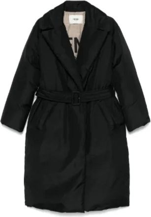 Fendi Mujer, Abrigos, Negro, Talla: S