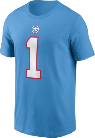 Nike Cameron Ward Tennessee Titans Nike Mens NFL T-Shirt in Blue | N1994AI9VF-1AC
