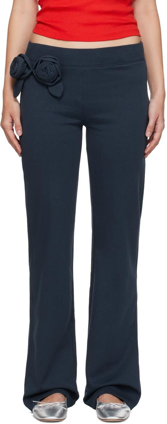 【関税込み】Sandy Liang ブラック Anja トラックパンツ Sandy Liang - Anja Pant | HBX - Globally Curated Fashion and