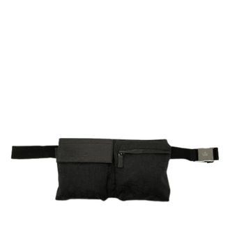 Gucci Pre-owned Double Pocket Belt Bag - Dames - Pre-owned - Zwart - Maat: ONE Size