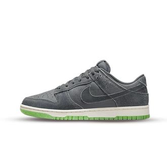 Nike Fitness, Heren, Grijs, 39 EU, Leer, Dunk Low Swoosh Shadow