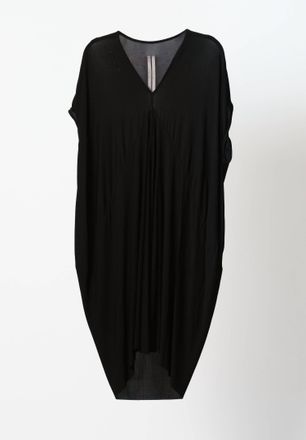 Rick Owens Womens Sleeveless Tommy Kite V Dress In Black