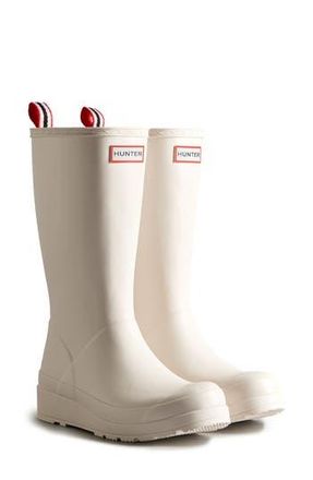 Hunter Original Play Tall Waterproof Rain Boot in Natural at Nordstrom Rack, Size 6