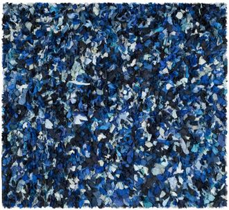 Safavieh Alfombra poli&eacute;ster blu/multicolore 183 x 183 cm