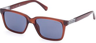 Guess GU00041 45V Mens Sunglasses Brown Size 54
