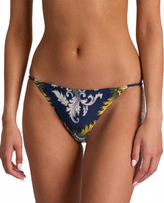 PQ Swim A+O X Rope Bikini Bottom In Antique Scroll