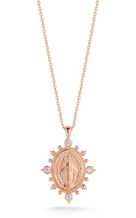Glaze Jewelry Sterling Silver Mary Necklace