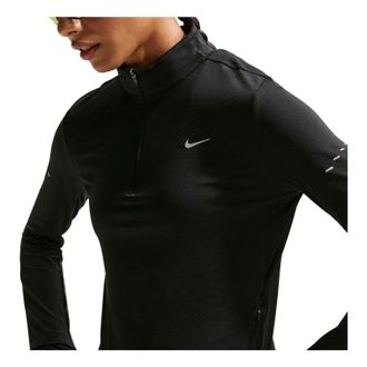 Nike (WMNS) Nike Swift Dri-FIT UV 1 4-Zip Top Black HQ0499-010