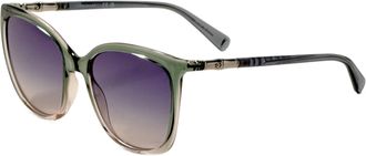 Longchamp Womens 56mm Grey Sunglasses