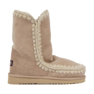 Mou Schoenen, Dames, Bruin, 39 EU, Suède, Eskimo 24 Kamelen Suède Laarzen