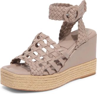 Paloma Barcel&oacute; Napa Silk Mauve Sleehak Sandaal - Dames - Sleehakken - Beige - 36 EU - Schoenen