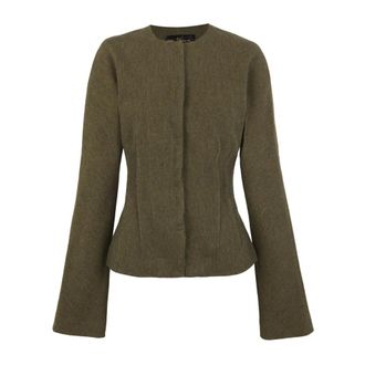 Cortana Blazers, female, Green, L, Rider, fitted green melange jacket