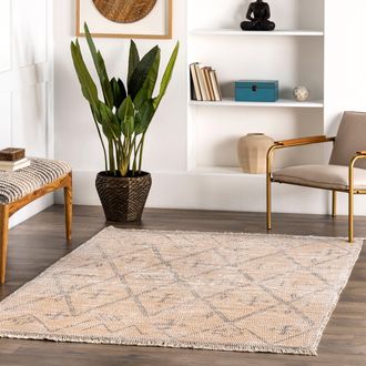 nuLOOM Chantal Tribal Hand Woven Trellis Area Rug