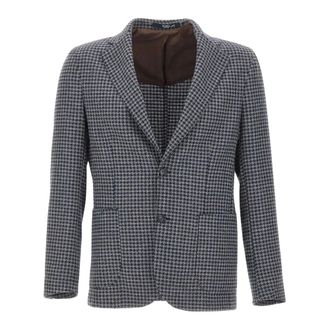 Barba Easy J Mono Blazer - Heren - Jassen - Veelkleurig - Maat: XL Wol