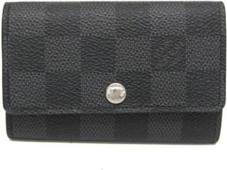 Louis Vuitton Pre-owned Fabric key-holders - Dames - Vintage Accessoires - Zwart - ONE Size - Vintage