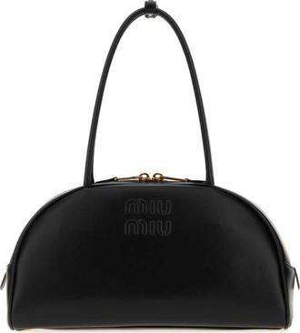 Miu Miu Black Beau Medium Shoulder Bag