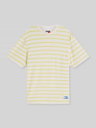 Tommy Jeans Relaxed Fit T-Shirt aus reiner Baumwolle in GELB, Gr&ouml;&szlig;e XXL