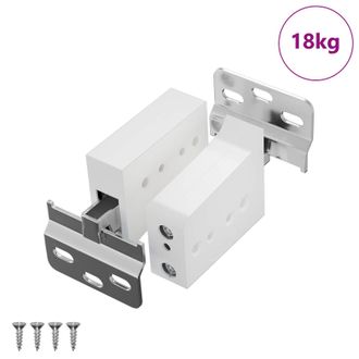 vidaXL Soporte De Gabinete Colgante 261 Pcs 70 X 48 X 19 Mm Vidaxl