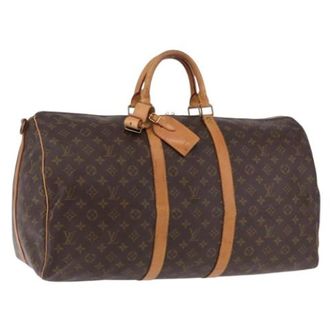 Louis Vuitton Pre-owned Boston Bag - unisex - Louis Vuitton Vintage - Vintage Weekend Bags - Brown - ONE SIZE - Pre-owned