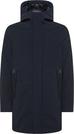 Roberto Ricci Design Stijlvolle Jas - Heren - Winterjassen - Blauw - S - Jassen