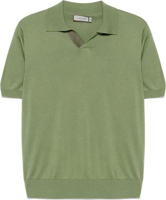 Canali T-shirt in maglia fine - Verde