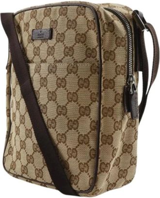 Gucci unisex, Pre-owned, Bruin, Maat: ONE Size