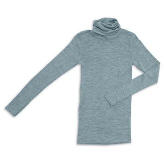 Engel Damen-Rolli L/S Seidenunterw&auml;sche f&uuml;r Damen | t&uuml;rkis