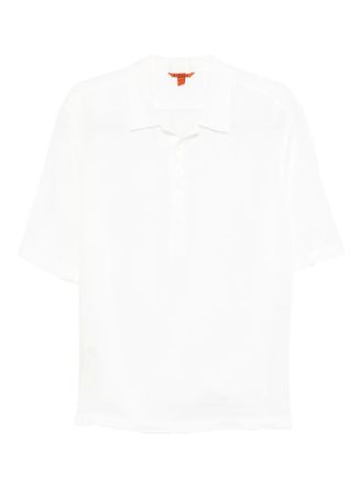 Barena Mola half-button linen shirt - Neutrals