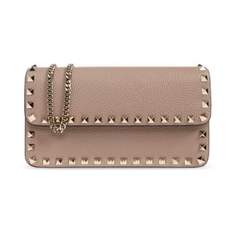 Valentino Garavani Dames, Accessoires, Beige, Maat: ONE Size Leer