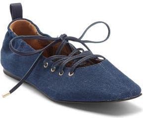 Rag & Bone Sophia Ballet Flat in Denim at Nordstrom Rack, Size 7Us / 37Eu