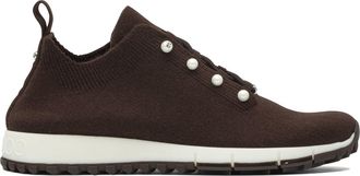 Jimmy Choo London Veles Sneakers & Slip-On Marrone-Donna