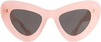 J.W.Anderson butterfly-frame sunglasses - Rosa