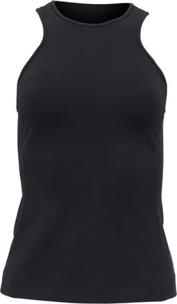 Max Mara Racer Back Tank Top in Black Polyamide