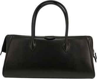 Herm&egrave;s Paris-Bombay leren shopper - Zwart