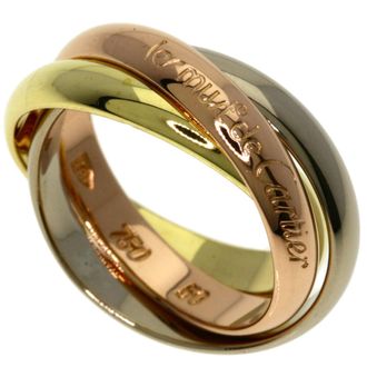 Cartier Yellow Gold (18K) Pink Gold (18K) White Gold (18K) Band Ring (Pre-Owned)