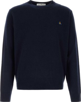 Vivienne Westwood Midnight Blue Wool Blend Alex Sweater