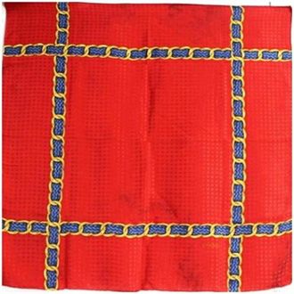 Chanel Pre-owned Scarves, female, Red, Size: ONE SIZE Pre-owned Vintage Scarf