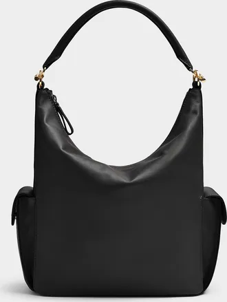 Lauren Ralph Lauren Womens Blaike side pocket large shoulder bag