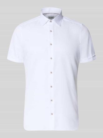 Olymp Level 5 Slim Fit Business-Hemd mit Kentkragen in Weiss, Gr&ouml;&szlig;e 38