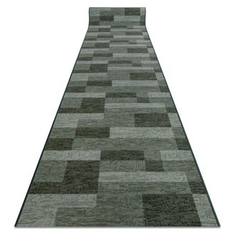 RugsX Rugsx - Alfombra De Pasillo Con Refuerzo De Goma Icona Verde 120cm Green 120x1100 Cm