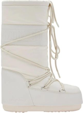 Moon Boot Icon Rubber Panna - unisex - Winterlaarzen - Wit - 42 EU - Schoenen
