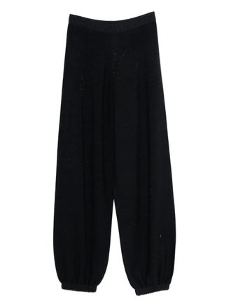 Fabiana Filippi elasticated-waistband trousers - Blu