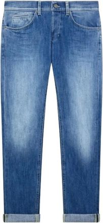 Dondup Denim Jeans George Stijlvolle Collectie - Heren - Slim Fit Jeans - Blauw - W38 - Denim - Jeans