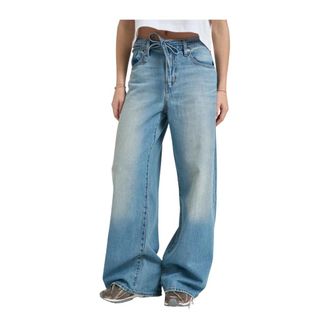 Levi's Wide Jeans, female, Blue, Size: W26 XL Straight Jeans