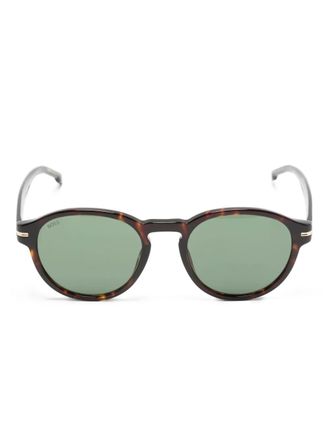 BOSS round-frame sunglasses - Brown