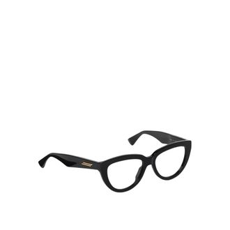 Bottega Veneta Glasses, female, Black, 54 MM, Black CatEye Optical Glasses Women