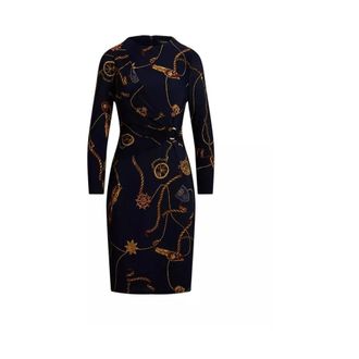 Ralph Lauren Kleedjes, Dames, Blauw, M, Jurk