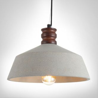 Paco Home Luminaria Suspendida, E27, L&aacute;mpara Para Sal&oacute;n, Comedor Y Cocina De Altura Ajustable Hormig&oacute;n-piedra-gris, Sin Bombillas - Paco Home